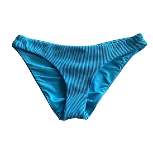 BECCA Adela Pant Bikini Bottoms | Small | Blue - Picture 1 of 5
